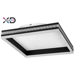 Żyrandol LED 46W 40x40cm 4000K czarny-28673