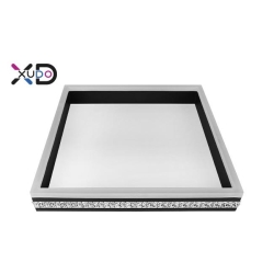 Żyrandol LED 46W 40x40cm 4000K czarny-28675