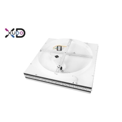 Żyrandol LED 46W 40x40cm 4000K czarny-28678