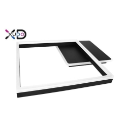 Żyrandol LED 40W 55x47cm 4000K czarny-28681