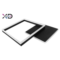 Żyrandol LED 40W 55x47cm 4000K czarny-28683