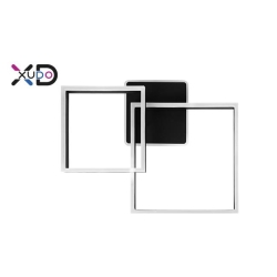Żyrandol LED 55W 65x50cm 4000K czarny-28687