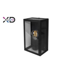 Kinkiet E27 LED IP44 Glass czarny-28724