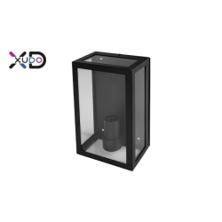 Kinkiet E27 LED IP44 Glass czarny-28725