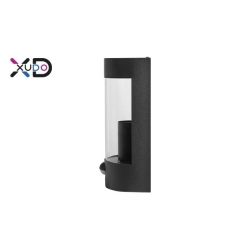 XD-QA101B Kinkiet E27 LED IP44 PC czarny PIR-28769
