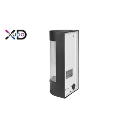 Kinkiet E27 LED IP44 PC czarny PIR-28770