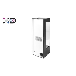 XD-QA101S Kinkiet E27 LED IP44 PC PIR czarny-28773