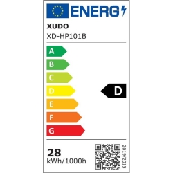 XD-HP101B Panel LED 595x595 28W 4500K czarny-29111