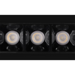 Panel LED 595X595 40W Brando 4500K 2w1 Czarny-29127