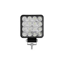 Lampa LED Robocza 10-30V 48W 16LED kwadratowa WR-29278