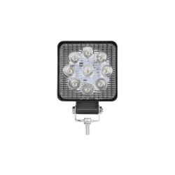 Lampa LED Robocza 10-30V 27W 9LED kwadratowa WR-29410