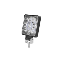 Lampa LED Robocza 10-30V 27W 9LED kwadratowa WR-29411