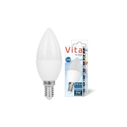 Żarówka LED E14 Vita C37 6500K 8W SMD 2835 230V-29469