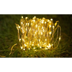 Girlanda LED solarna 100 led 1190cm linka-29746