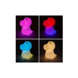 Lampa LED MasterLedziak dziecięca dinozaur RGBWW-30193
