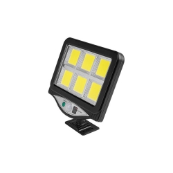 Naświetlacz LED solarny IP44 6xCOB PIR-30310