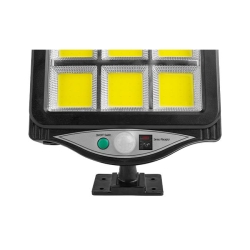 Naświetlacz LED solarny IP44 6xCOB PIR-30314