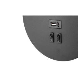 Kinkiet do czytania Piero G9+LED USB czarny.-31131
