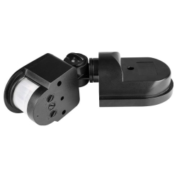 Czujnik ruchu PIR zewnętrzny IP44 czarny-31198