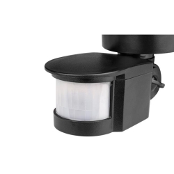 Czujnik ruchu PIR zewnętrzny IP44 czarny-31202