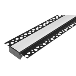 Profil GK 20mm 2m czarny klosz mleczny-31236