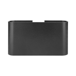 Kinkiet wewnętrzny LED G9 IP20 Lisa czarny.-31597