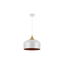 Oprawa wisząca E27 Lumina x1 biała+złota-31708