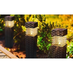 Lampa solarna LED ogrodowa wbijana 39,5cm.-31758