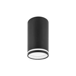 Oprawa natynkowa GU10 Ring 55x100 stała czarna.-31877