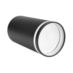 Oprawa natynkowa GU10 Ring 55x100 stała czarna.-31879