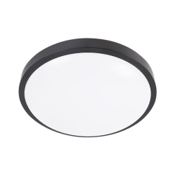 Plafon LED Luvo 24W okrągły 4000K czarny -31923