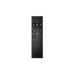 Plafon LED 3CCT 54W czarny+drewno pilot-32046