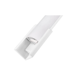 Lampa podłogowa narożna LED RGBCCT 9W 140cm biała.-32189