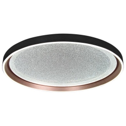 Plafon LED 3CCT 72W czarny+zloty TUYA-32283