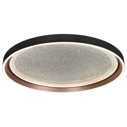 Plafon LED 3CCT 72W czarny+zloty TUYA-32284