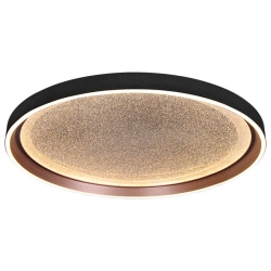 Plafon LED 3CCT 72W czarny+zloty TUYA-32285