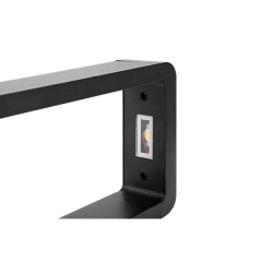 Lampa ogrodowa LED 7W Rio 80cm stojąca czarna-32362