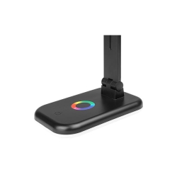 Lampa biurkowa Alma LED RGB + CCT 12W czarna-33060