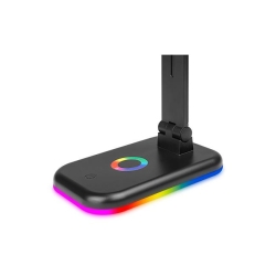 Lampa biurkowa Alma LED RGB + CCT 12W czarna-33064