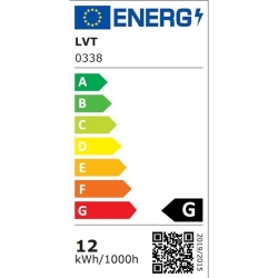 Lampa biurkowa Alma LED RGB + CCT 12W czarna-33066
