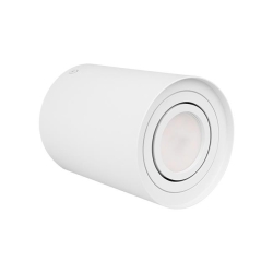 Oprawa natynkowa GU10 okrągła 96x125 ruch. biała-33092