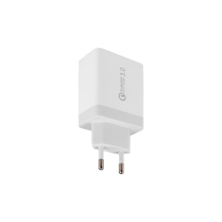 Zasilacz Quick Charge 20W 4xUSB-A biały-33241