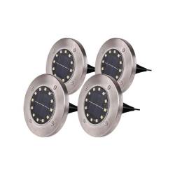Lampa solarna LED 12xSMD wbijana ogrodowa - 4 szt-33285