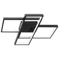 Żyrandol LED Galaxis Orion 56x37x8 cm 72W czarny-33509