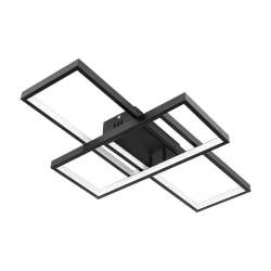 Żyrandol LED Galaxis Orion 56x37x8 cm 72W czarny-33510