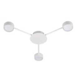 Żyrandol LED GX53 Zibo x3 65cm biały-33560