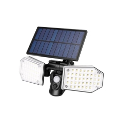 Naświetlacz LED solarny IP65 78xSMD PIR-33763