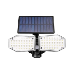 Naświetlacz LED solarny IP65 78xSMD PIR-33764