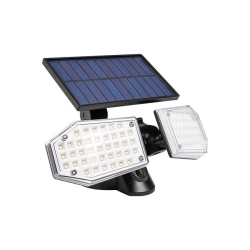 Naświetlacz LED solarny IP65 78xSMD PIR-33765