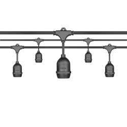 Girlanda LED 24V 10m 10x E27-33780